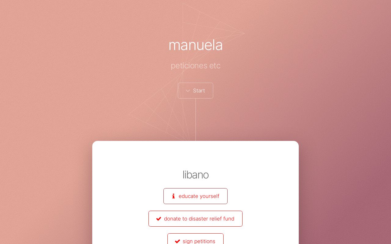 Carrd profile picture for @manuela